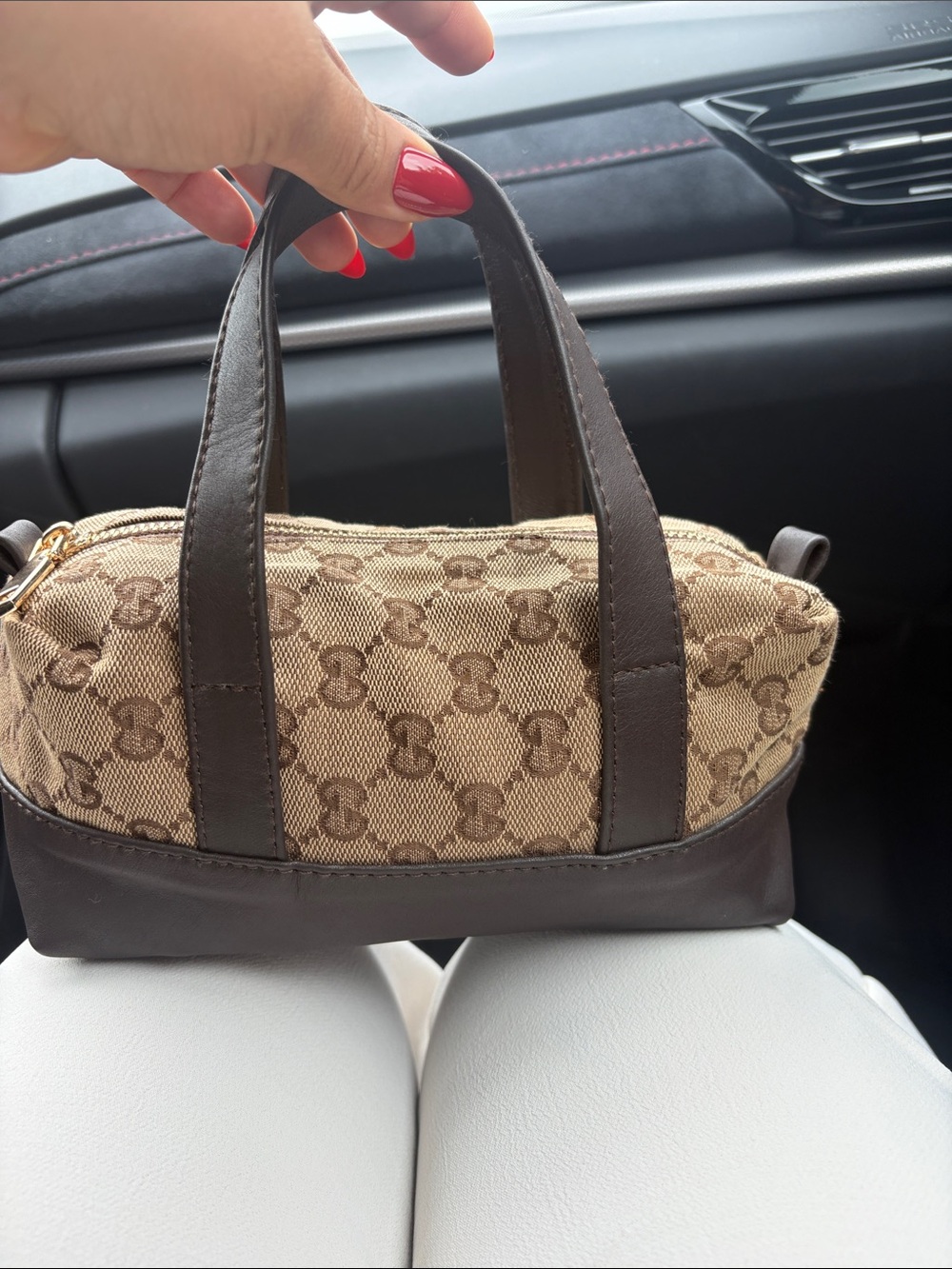Brown Mini satchel